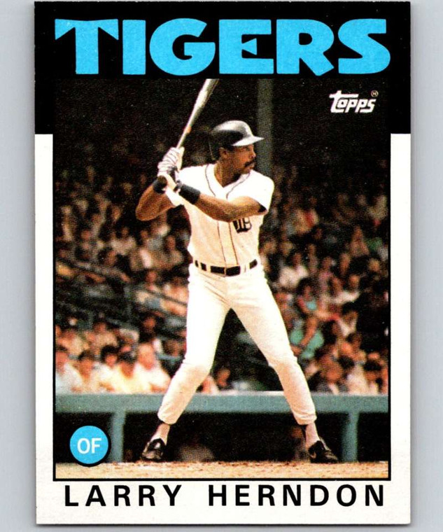 1986 Topps #688 Larry Herndon VG Detroit Tigers 