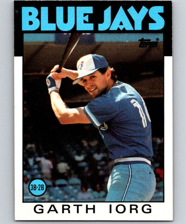 1986 Topps #694 Garth Iorg VG Toronto Blue Jays 