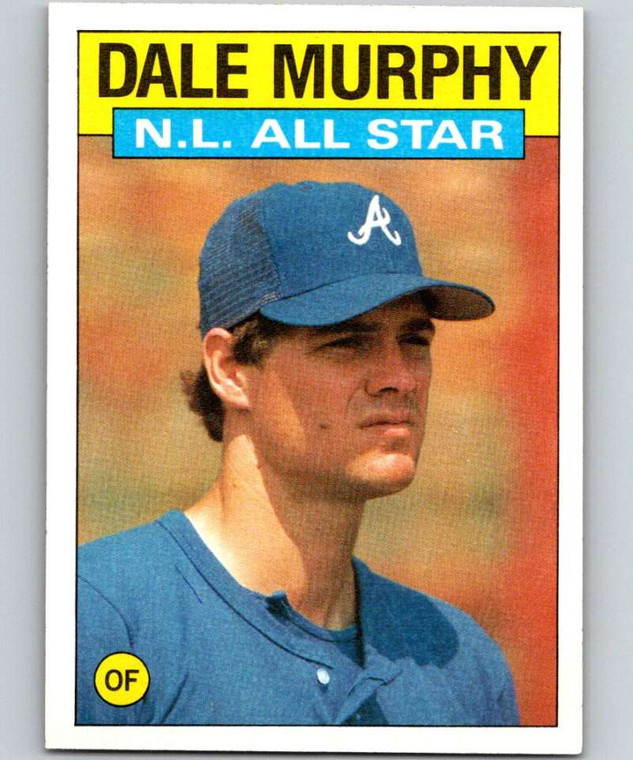1986 Topps #705 Dale Murphy AS VG Atlanta Braves 