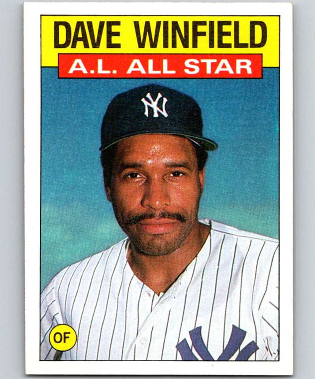 1986 Topps #717 Dave Winfield AS VG New York Yankees 