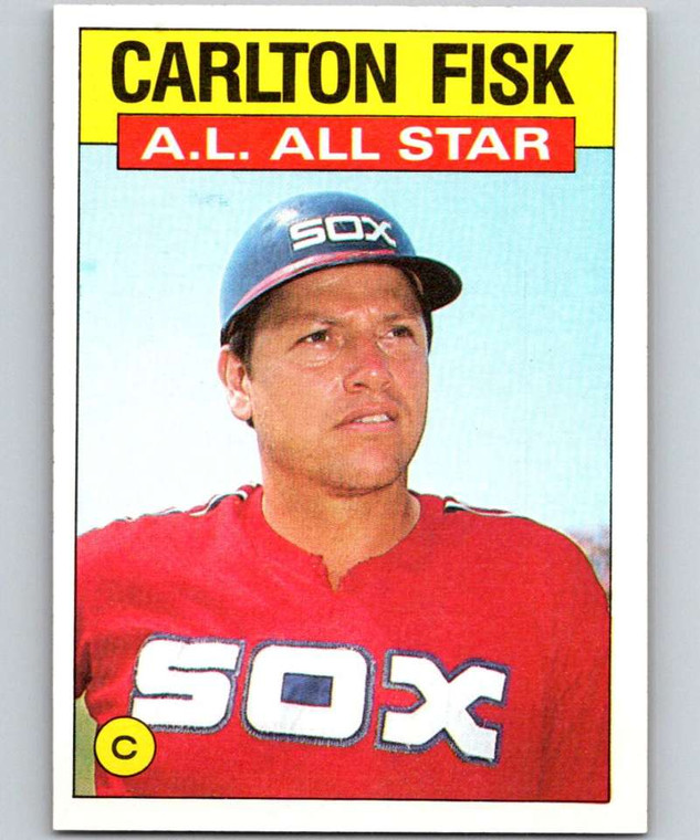 1986 Topps #719 Carlton Fisk AS VG Chicago White Sox 