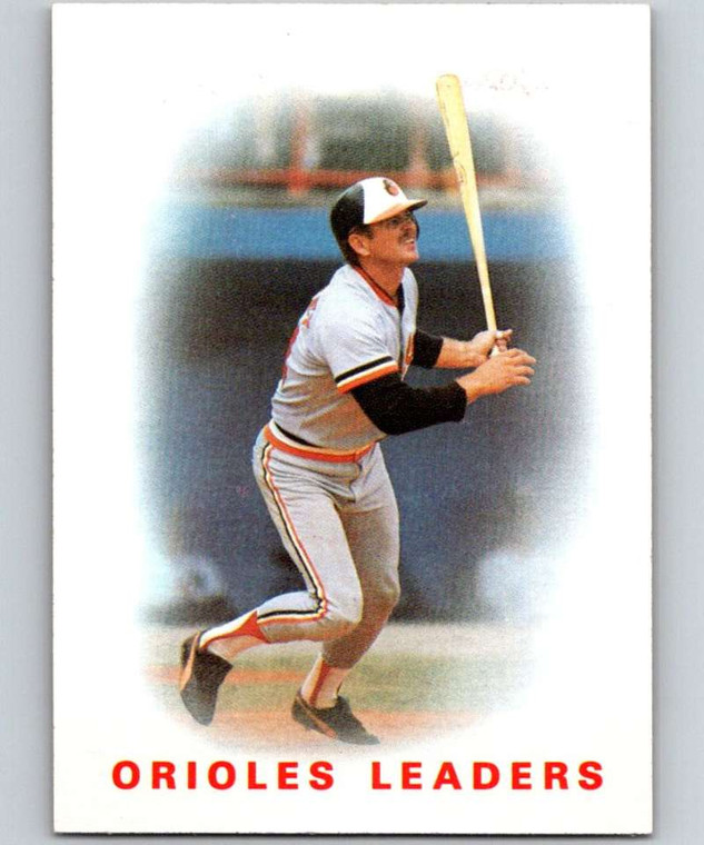 1986 Topps #726 Rick Dempsey Orioles Leaders VG Baltimore Orioles 
