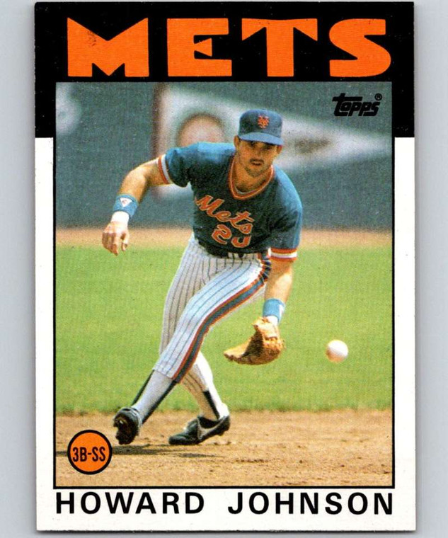 1986 Topps #751 Howard Johnson VG New York Mets 