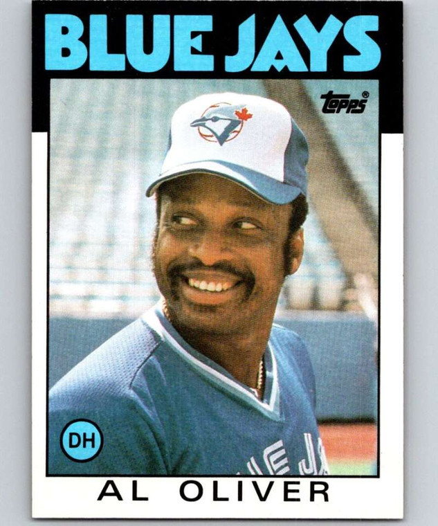 1986 Topps #775 Al Oliver VG Toronto Blue Jays 