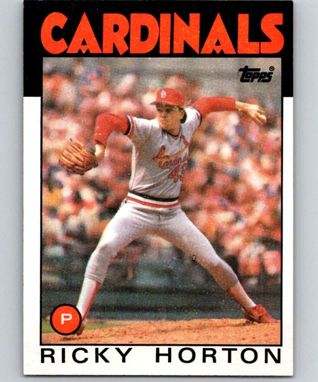 1986 Topps #783 Ricky Horton VG St. Louis Cardinals 