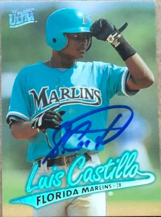 Luis Castillo Autographed 1997 Fleer Ultra #194