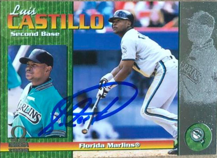 Luis Castillo Autographed 1999 Pacific Omega #96