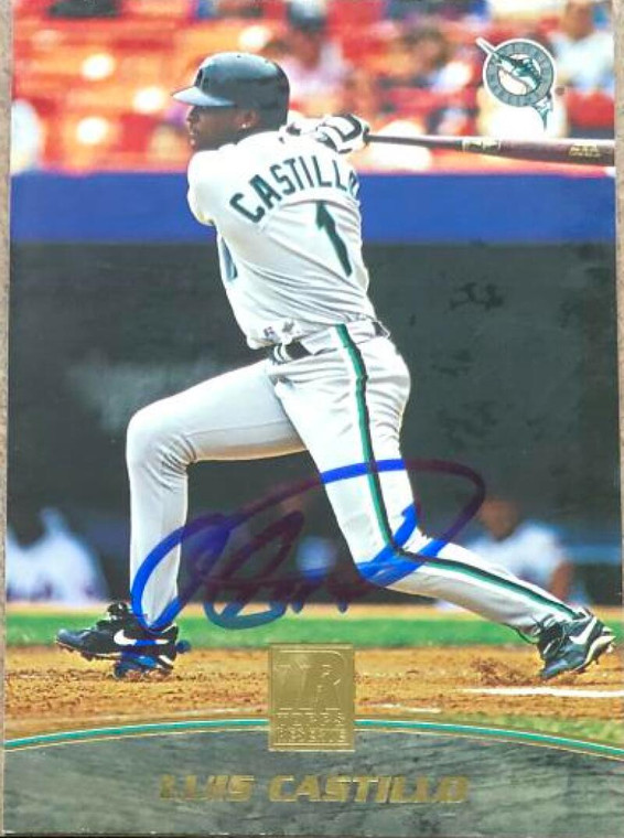 Luis Castillo Autographed 2001 Topps Reserve #13