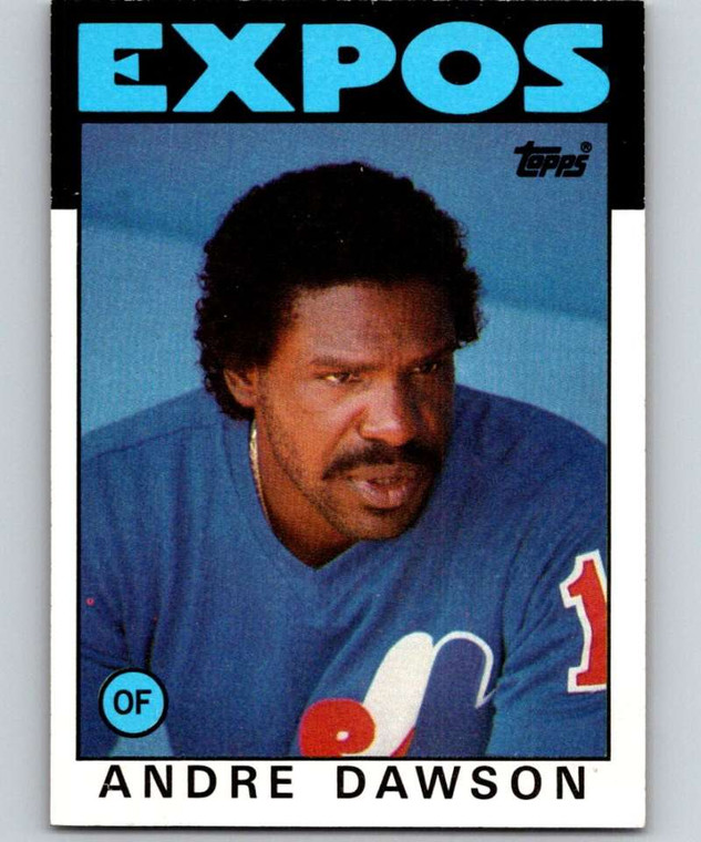 SOLD 22921 1986 Topps #760 Andre Dawson VG Montreal Expos 