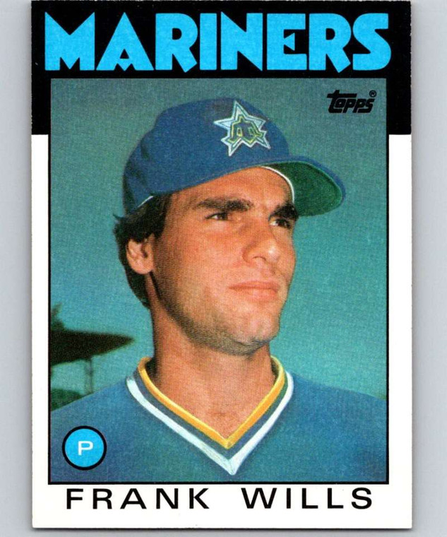 1986 Topps #419 Frank Wills VG Seattle Mariners 