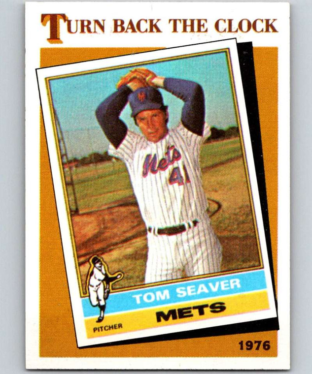 1986 Topps #402 Tom Seaver TBTC VG New York Mets 