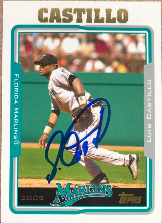 Luis Castillo Autographed 2005 Topps #29