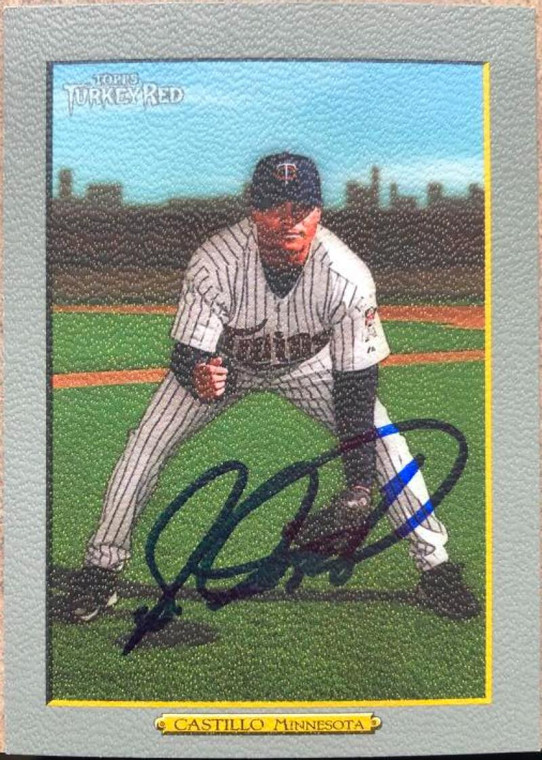Luis Castillo Autographed 2006 Topps Turkey Red #420
