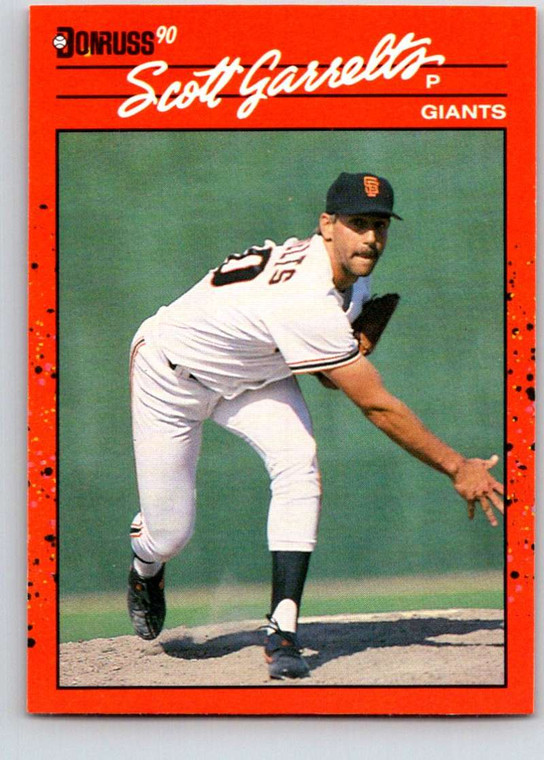 1990 Donruss #217a Scott Garrelts ERR NM-MT San Francisco Giants 
