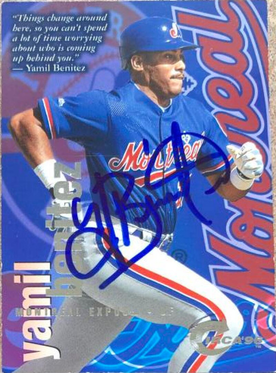 Yamil Benitez Autographed 1996 Circa #148