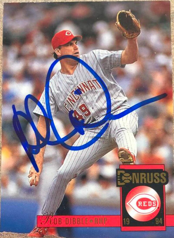 Rob Dibble Autographed 1994 Donruss #451