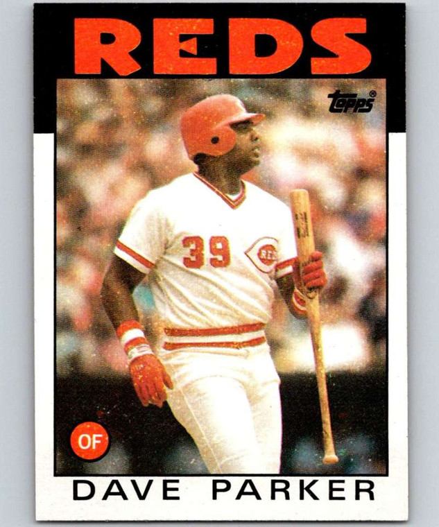 1986 Topps #595 Dave Parker VG Cincinnati Reds 