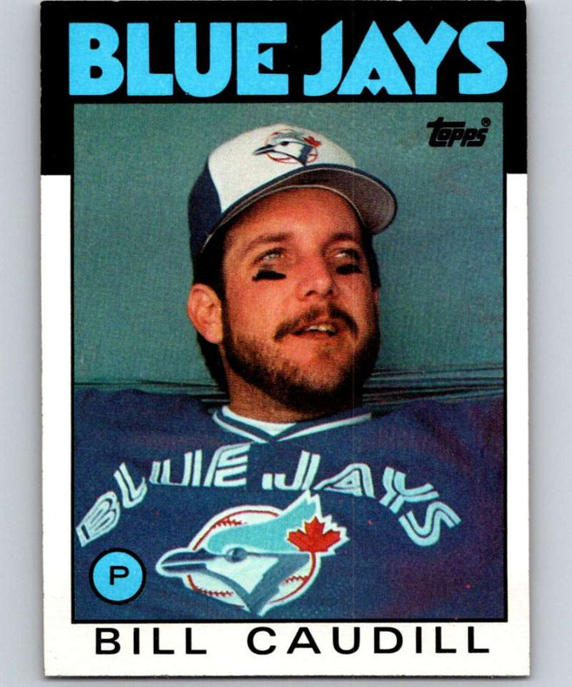 1986 Topps #435 Bill Caudill VG Toronto Blue Jays 