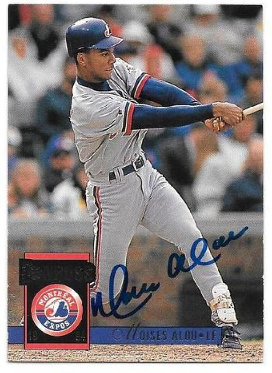 Moises Alou Autographed 1994 Donruss #3