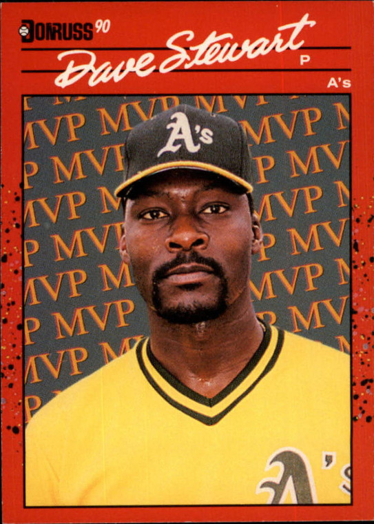 1990 Donruss Bonus MVPs #BC-3 Dave Stewart NM-MT  Oakland Athletics 