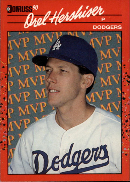 1990 Donruss Bonus MVPs #BC-5 Orel Hershiser NM-MT  Los Angeles Dodgers 