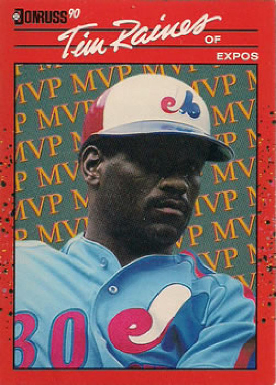 1990 Donruss Bonus MVPs #BC-7 Tim Raines NM-MT  Montreal Expos 