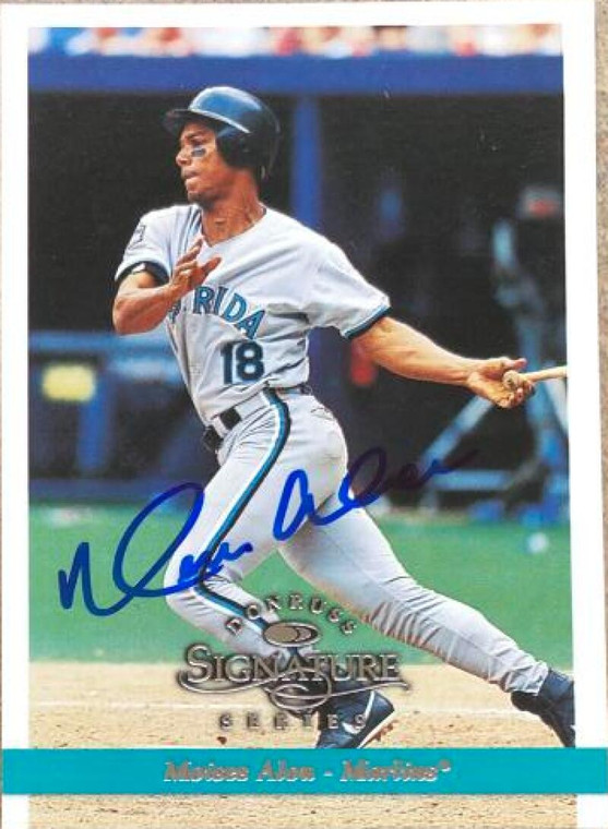 Moises Alou Autographed 1997 Donruss Signature #73