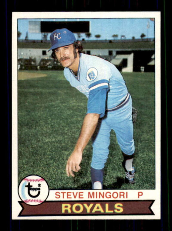 1979 Topps #72 Steve Mingori VG Kansas City Royals 