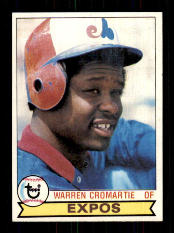 1979 Topps #76 Warren Cromartie VG Montreal Expos 