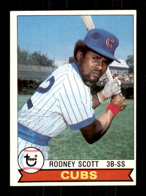 1979 Topps #86 Rodney Scott VG Chicago Cubs 