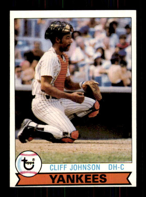 1979 Topps #114 Cliff Johnson VG New York Yankees 