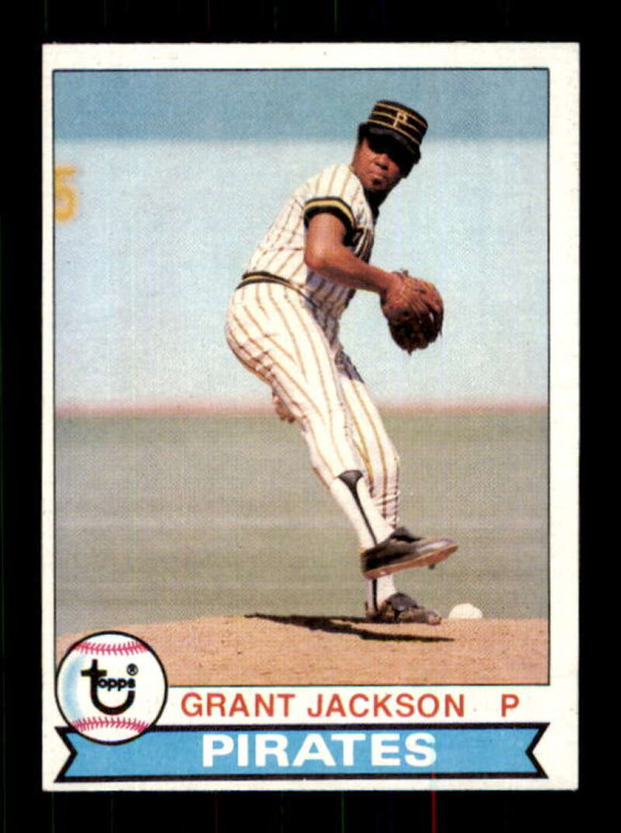 1979 Topps #117 Grant Jackson VG Pittsburgh Pirates 