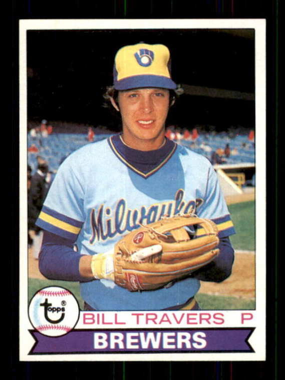 1979 Topps #213 Bill Travers VG Milwaukee Brewers 