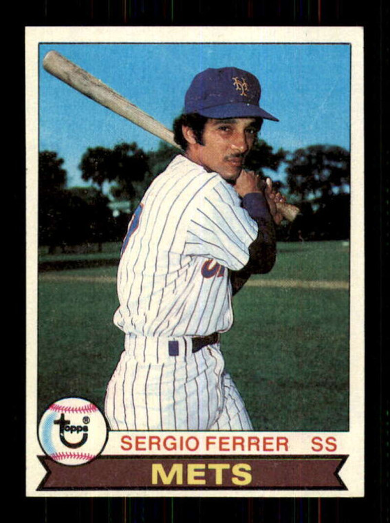 1979 Topps #397 Sergio Ferrer VG RC Rookie New York Mets 