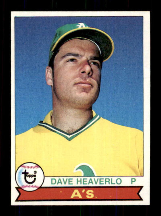 1979 Topps #432 Dave Heaverlo VG Oakland Athletics 
