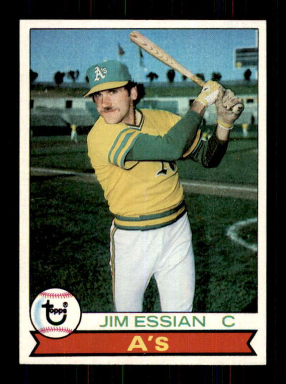 1979 Topps #458 Jim Essian VG Oakland Athletics 
