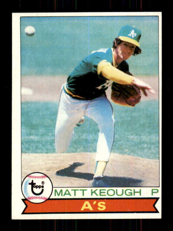 1979 Topps #554 Matt Keough VG Oakland Athletics 