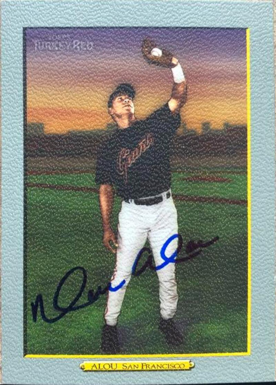Moises Alou Autographed 2006 Topps Turkey Red #379