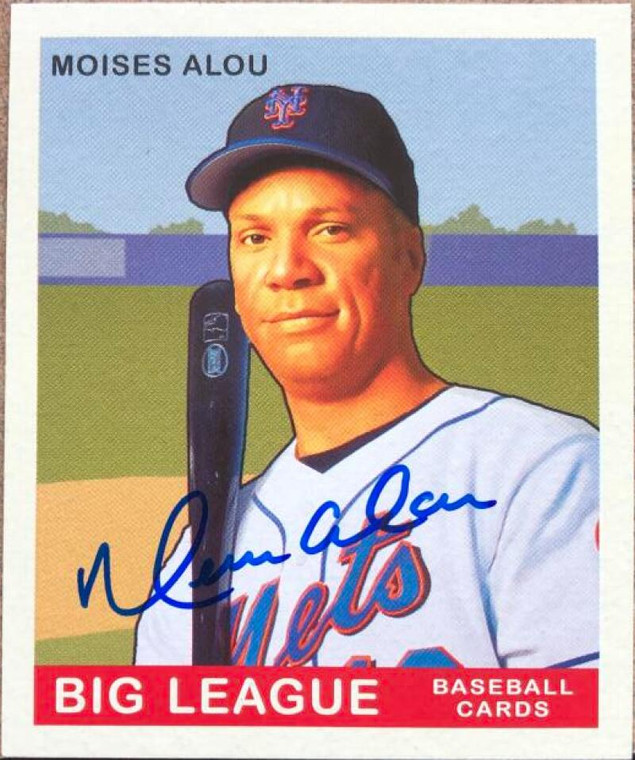 Moises Alou Autographed 2007 Upper Deck Goudey #180