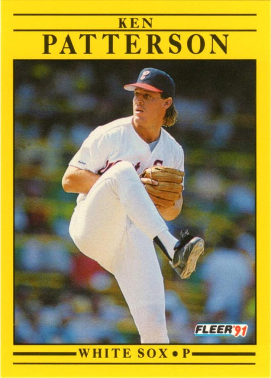 1991 Fleer #132 Ken Patterson VG Chicago White Sox 