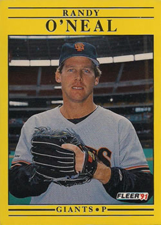 1991 Fleer #268 Randy O'Neal VG San Francisco Giants 