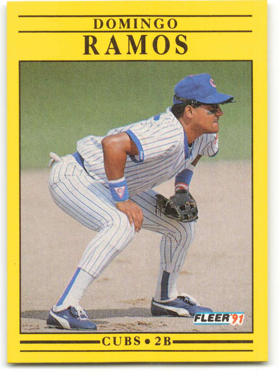 1991 Fleer #429 Domingo Ramos VG Chicago Cubs 