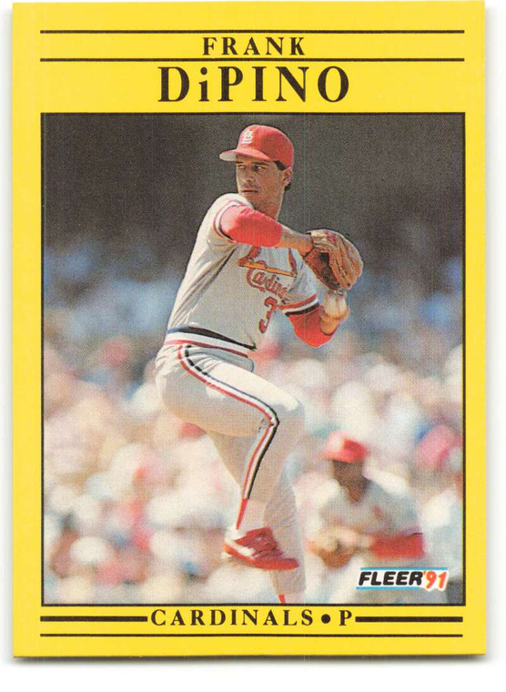 1991 Fleer #632 Frank DiPino VG St. Louis Cardinals 