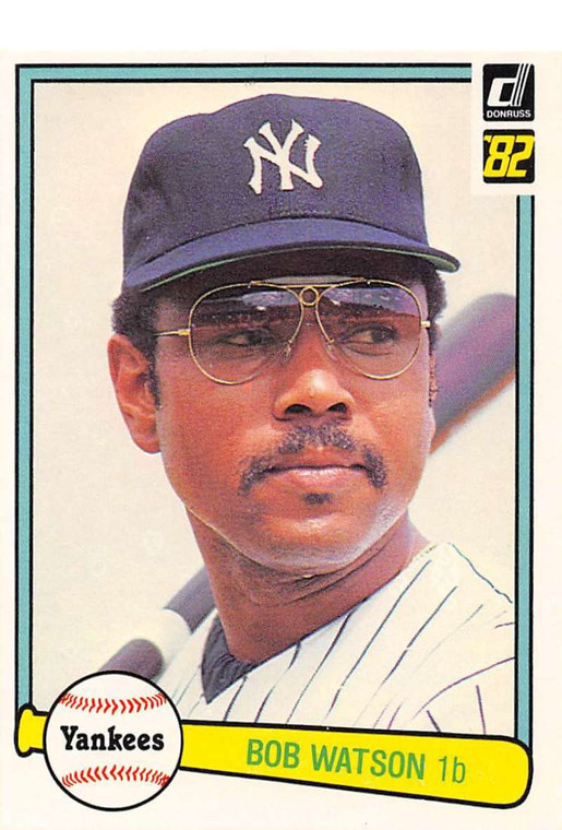 1982 Donruss #108 Bob Watson VG New York Yankees 