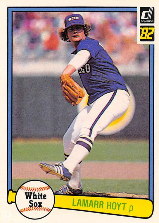 1982 Donruss #117 LaMarr Hoyt VG Chicago White Sox 