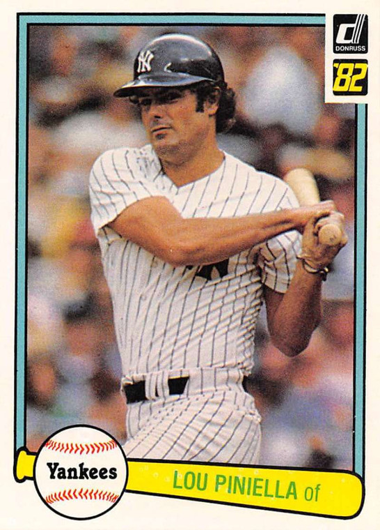 1982 Donruss #135 Lou Piniella VG New York Yankees 