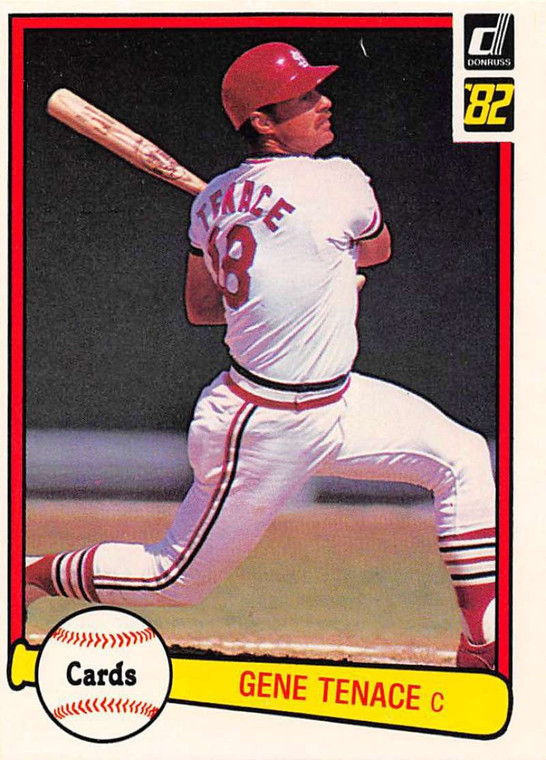 1982 Donruss #152 Gene Tenace VG St. Louis Cardinals 