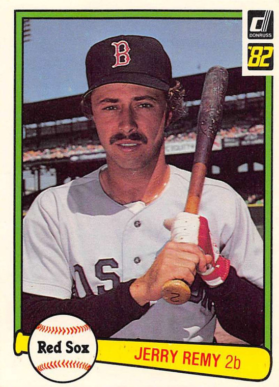 1982 Donruss #156 Jerry Remy VG Boston Red Sox 