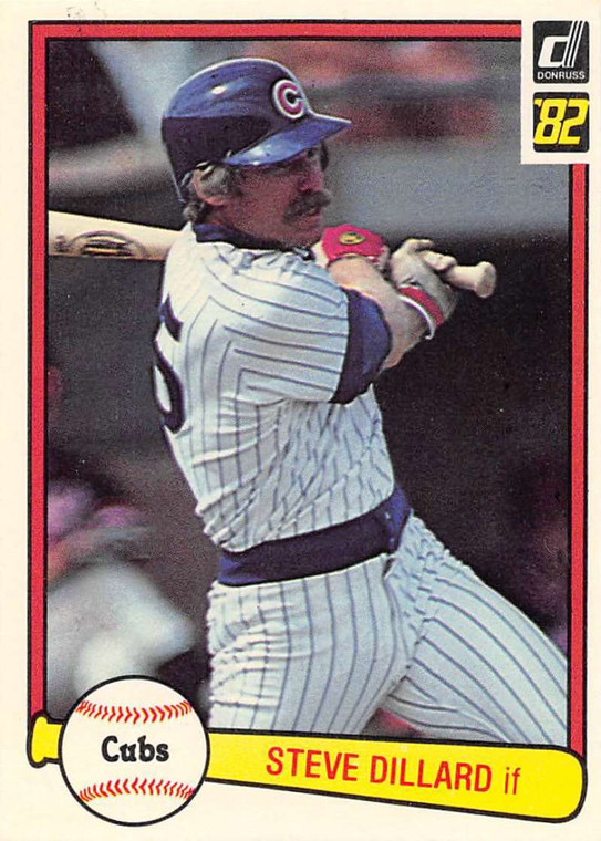 1982 Donruss #174 Steve Dillard VG Chicago Cubs 