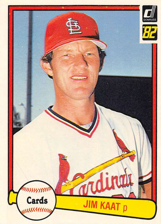 1982 Donruss #217 Jim Kaat VG St. Louis Cardinals 